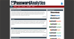 Desktop Screenshot of passwordanalytics.com